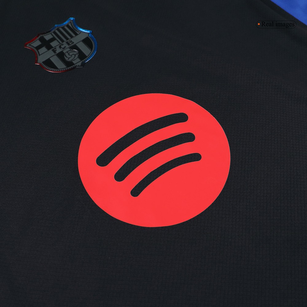 Barcelona Away Soccer Jersey 2024/25- Spotify Logo Without Text