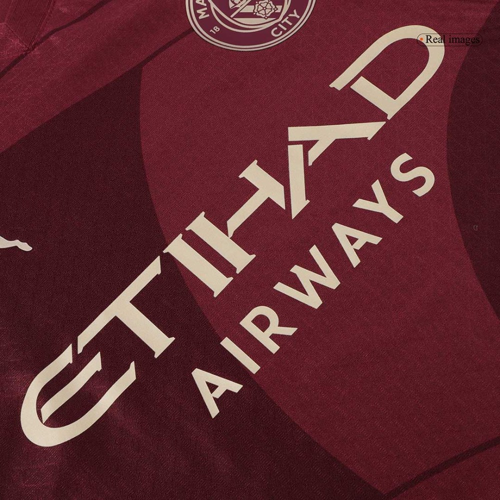 Manchester City Third Away Players Version Soccer Jersey 2024/25