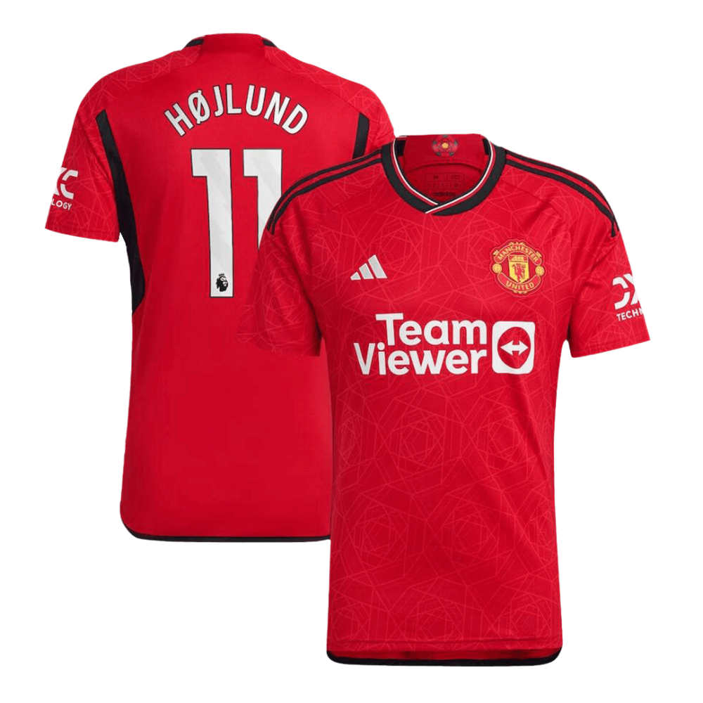 HØJLUND #11 Manchester United Home Soccer Jersey 2023/24 HØJLUND #11 Manchester United Home Soccer Jersey 2023/24