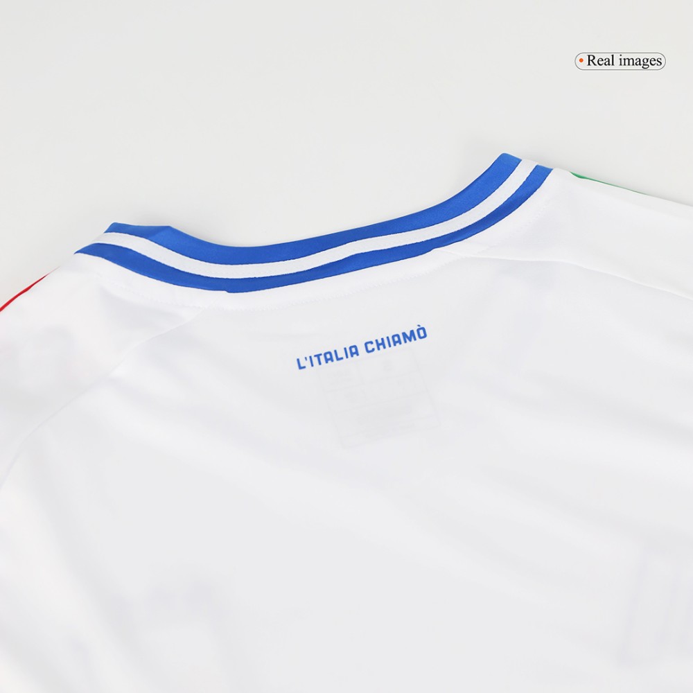 CHIESA #14 Italy Away Soccer Jersey EURO 2024