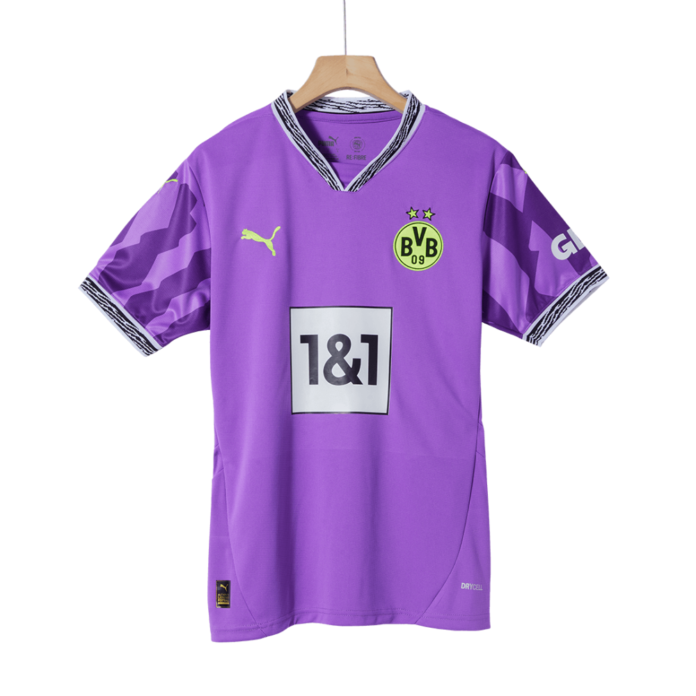 Borussia Dortmund Goalkeeper Special Soccer Jersey 2024/25 Purple