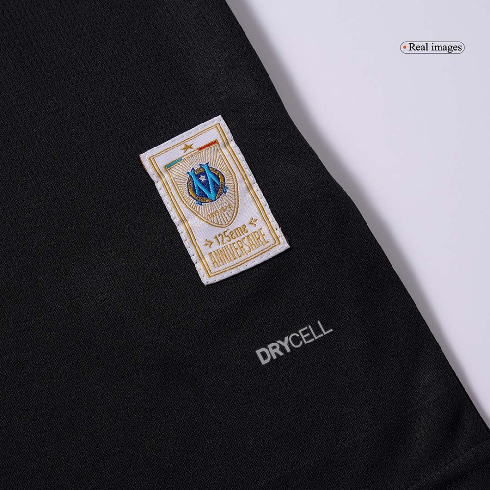 Marseille Goalkeeper Soccer Jersey 2024/25 Black - 125th Anniversary Marseille Goalkeeper Soccer Jersey 2024/25 Black - 125th Anniversary