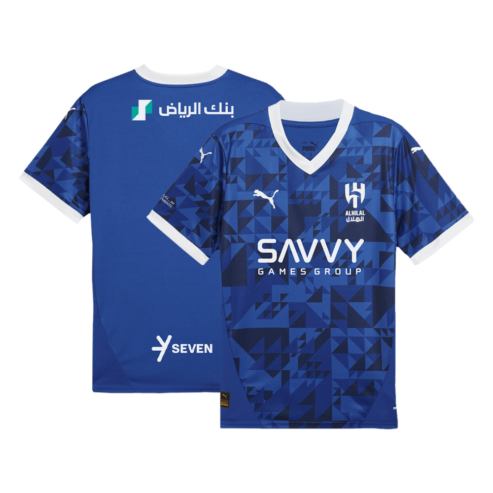 Al Hilal SFC Home Soccer Jersey 2024/25 Al Hilal SFC Home Soccer Jersey 2024/25