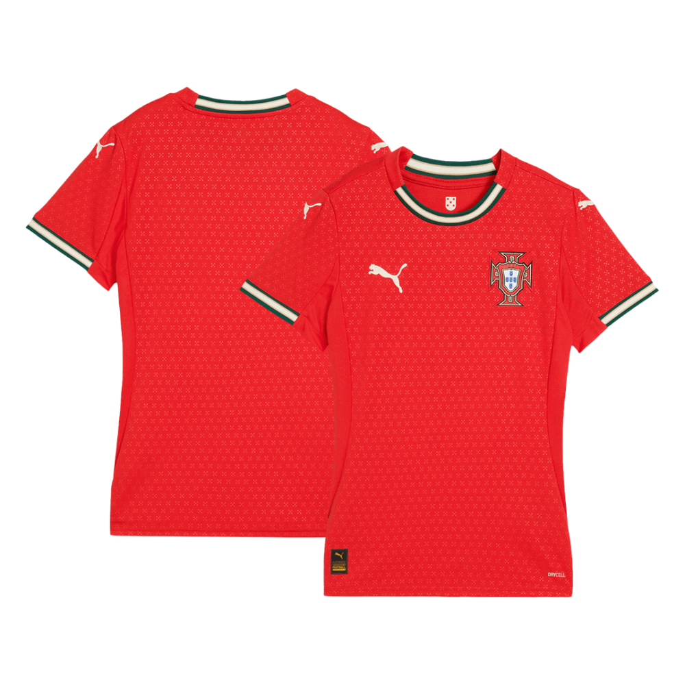 Women's Portugal Home Jersey 2025 Women's Portugal Home Jersey 2025
