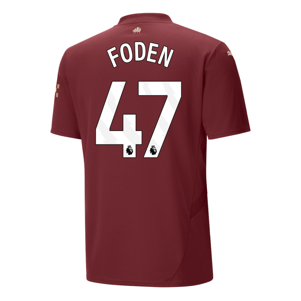 FODEN #47 Manchester City Third Away Soccer Jersey 2024/25 FODEN #47 Manchester City Third Away Soccer Jersey 2024/25
