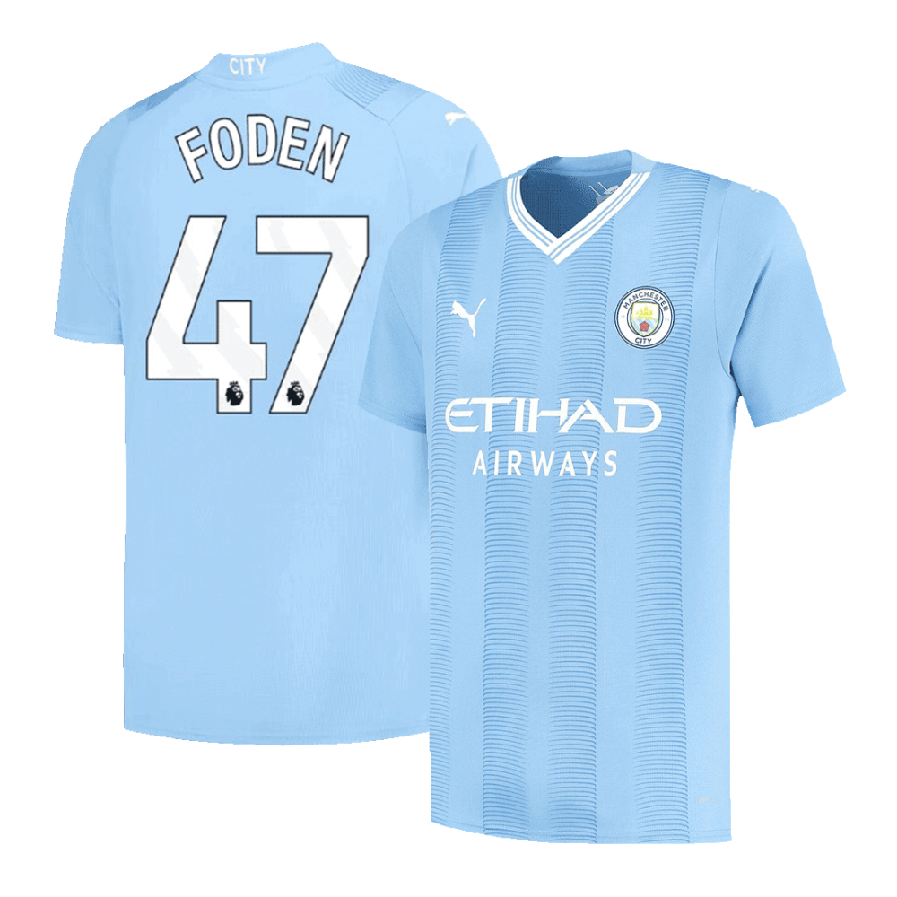 FODEN #47 Manchester City Home Jersey 2023/24 FODEN #47 Manchester City Home Jersey 2023/24