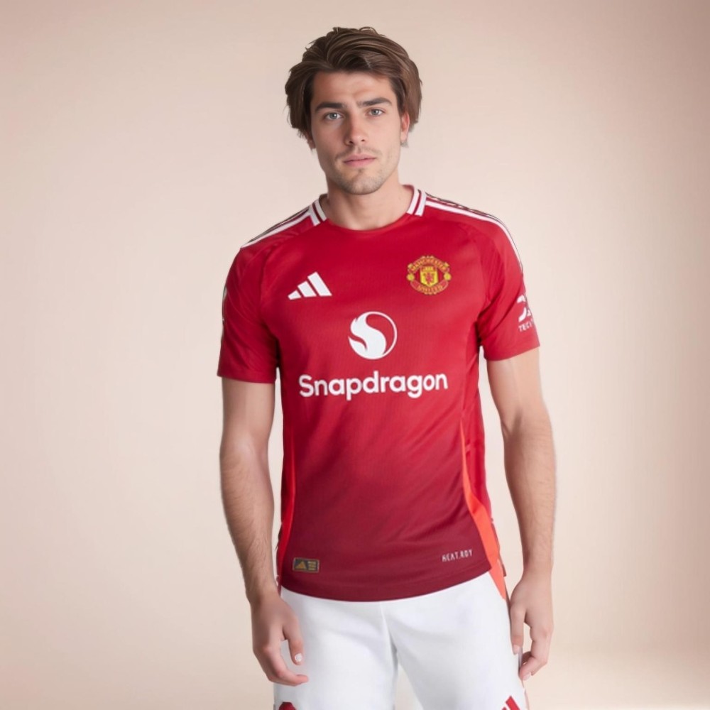 Manchester United Home Players Version Soccer Jersey 2024/25 Manchester United Home Players Version Soccer Jersey 2024/25