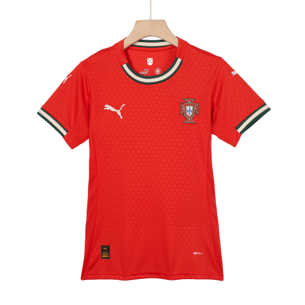 Women's Portugal Home Jersey 2025 Women's Portugal Home Jersey 2025