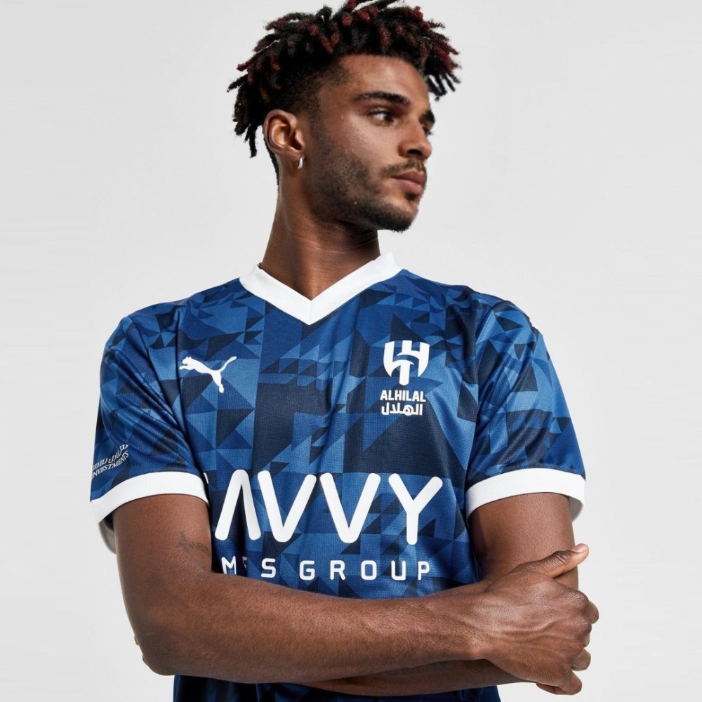 Al Hilal SFC Home Soccer Jersey 2024/25 Al Hilal SFC Home Soccer Jersey 2024/25