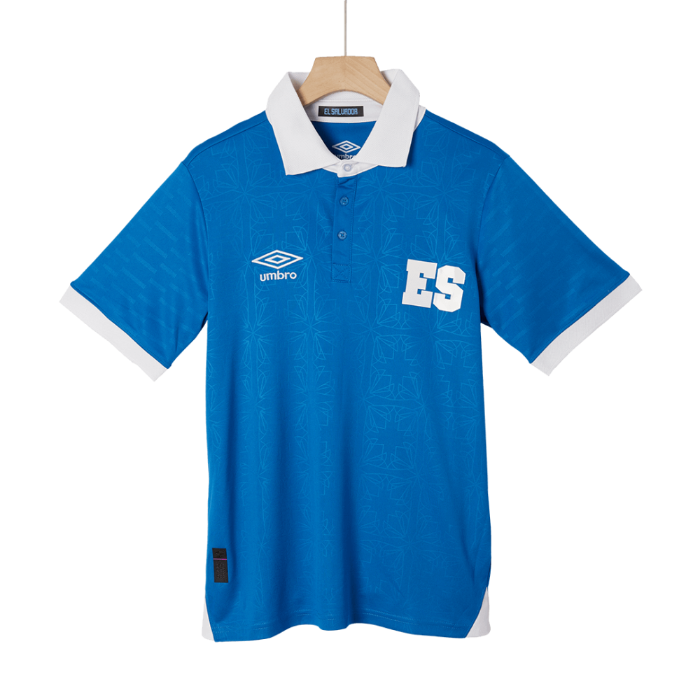 El Salvador Home Soccer Jersey 2025 El Salvador Home Soccer Jersey 2025