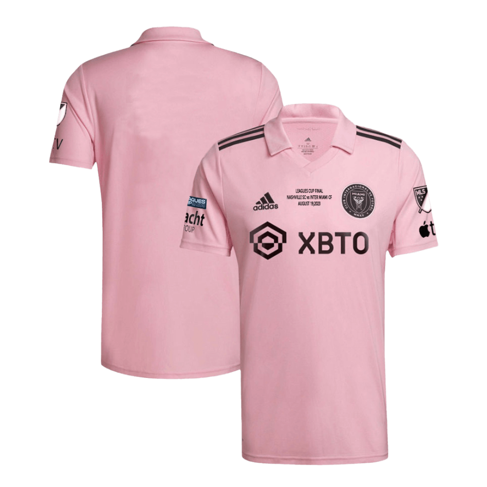 Inter Miami CF Home Soccer Jersey 2023 - Leagues Cup Final Inter Miami CF Home Soccer Jersey 2023 - Leagues Cup Final