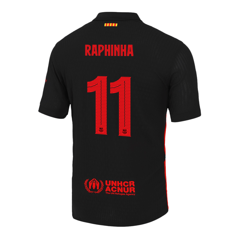 RAPHINHA #11 Barcelona Away Players Version Soccer Jersey 2024/25 - UCL (Spotify Logo Without Text) RAPHINHA #11 Barcelona Away Players Version Soccer Jersey 2024/25 - UCL (Spotify Logo Without Text)