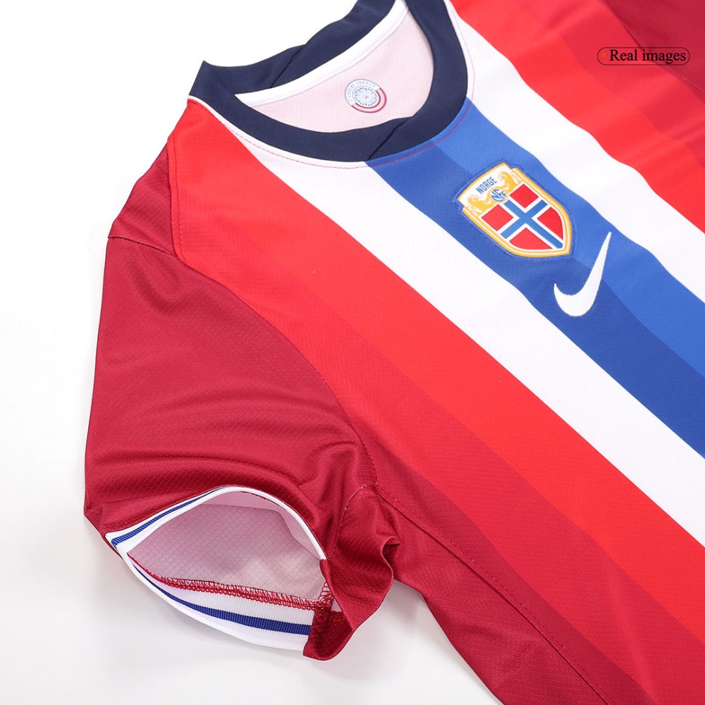 HAALAND #9 Norway Home Soccer Jersey 2024
