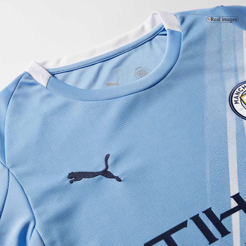 DE BRUYNE #17 Manchester City Home Soccer Jersey 2025/26 DE BRUYNE #17 Manchester City Home Soccer Jersey 2025/26