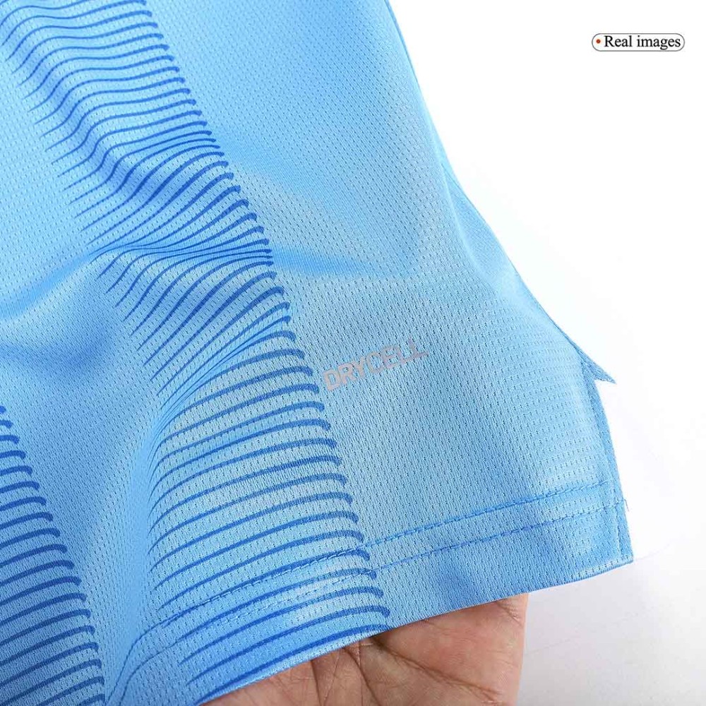 CHAMPIONS #24 Manchester City Home Soccer Jersey 2023/24