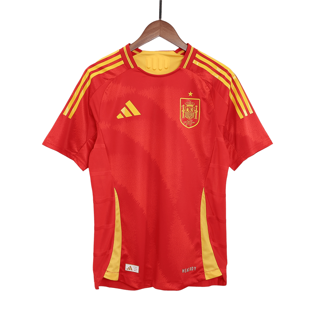 WILLIAMS JR. #17 Spain Home Players Version Soccer Jersey EURO 2024 WILLIAMS JR. #17 Spain Home Players Version Soccer Jersey EURO 2024