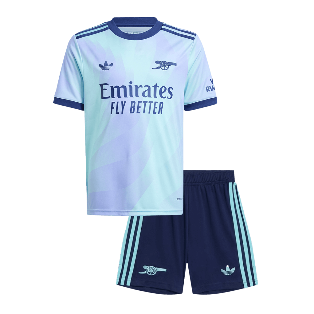 Arsenal Third Away Kids Soccer Jerseys Kit 2024/25 Arsenal Third Away Kids Soccer Jerseys Kit 2024/25