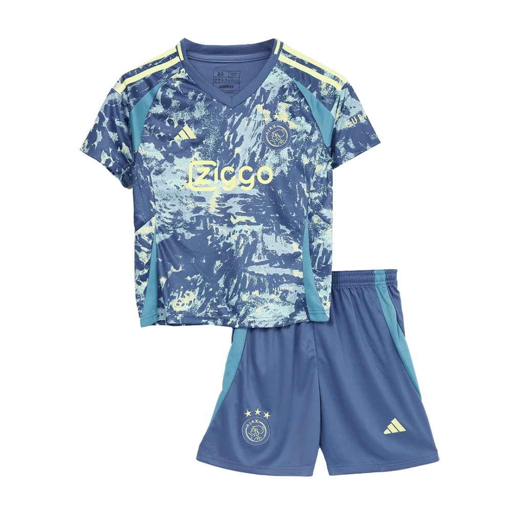 Ajax Away Kids Soccer Jerseys Kit 2024/25 Ajax Away Kids Soccer Jerseys Kit 2024/25