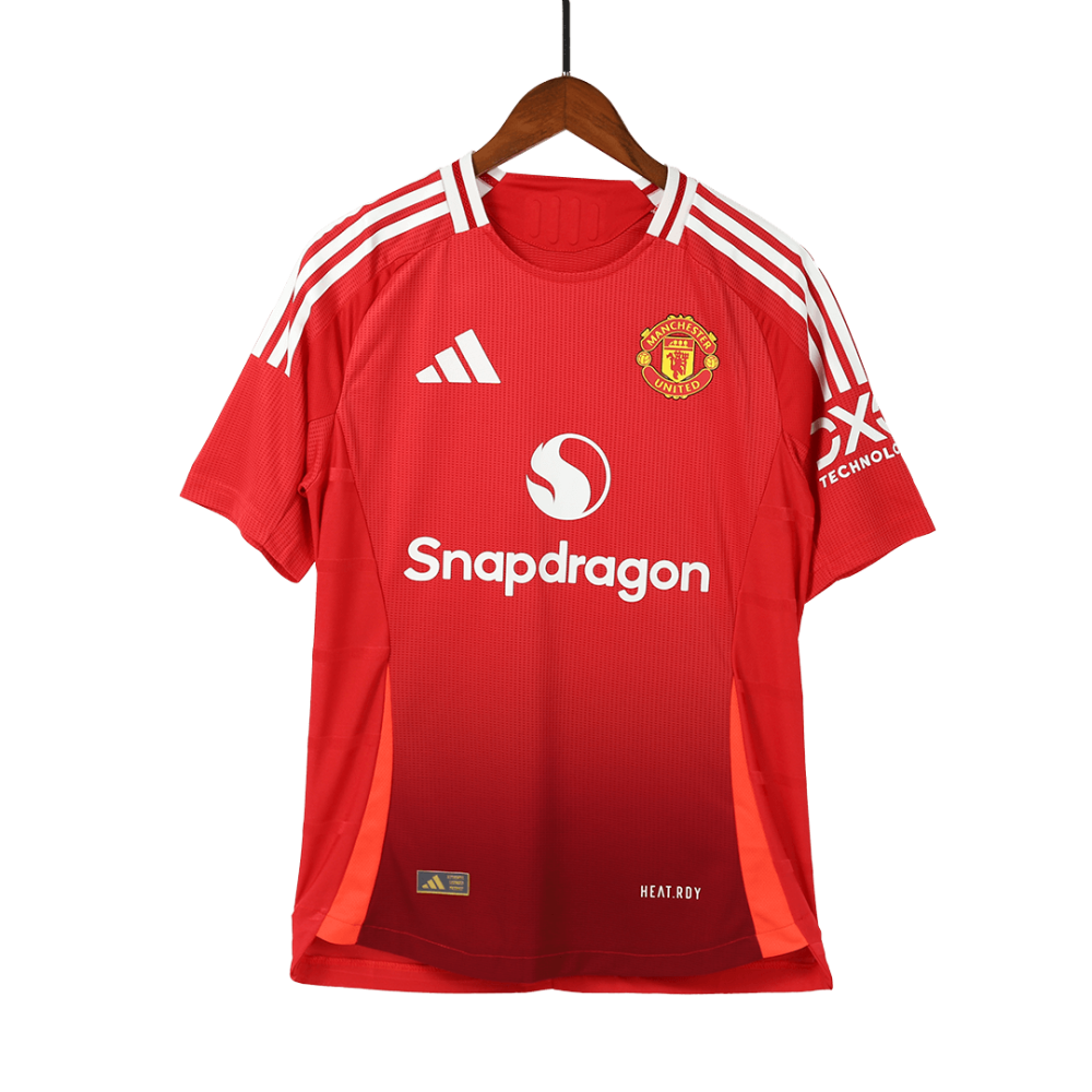 Manchester United Home Players Version Soccer Jersey 2024/25 Manchester United Home Players Version Soccer Jersey 2024/25