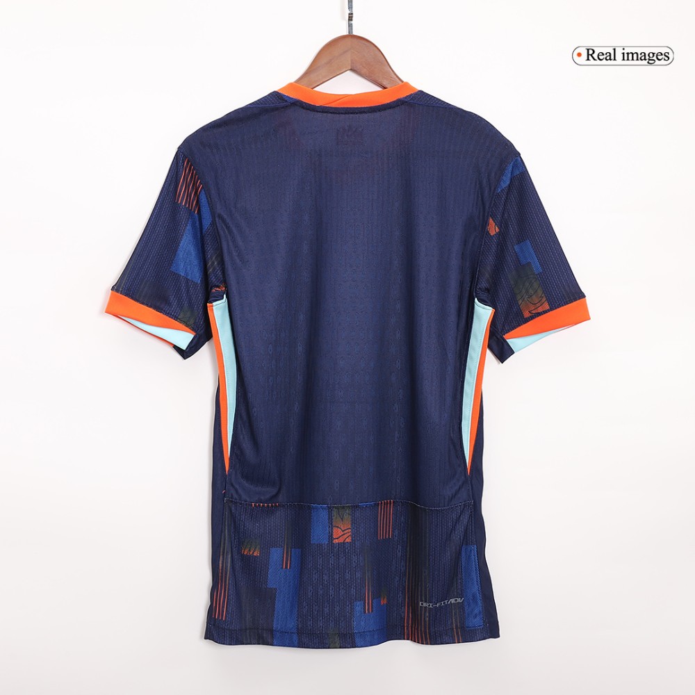 Netherlands Away Players Version Soccer Jersey EURO 2024