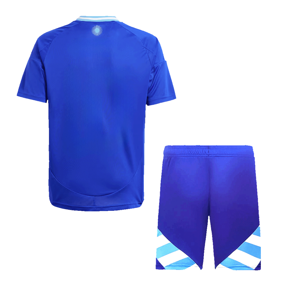 Argentina Away Kids Soccer Jerseys Kit 2024