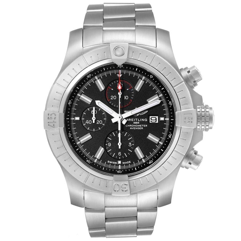 Breitling Aeromarine Super Avenger Steel Mens Watch A13375 Breitling Aeromarine Super Avenger Steel Mens Watch A13375