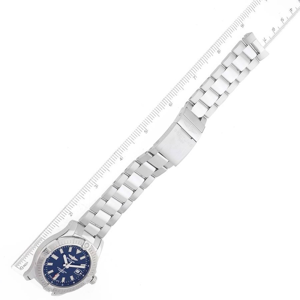 Breitling Avenger Blue Dial Stainless Steel Mens Watch A17318 Breitling Avenger Blue Dial Stainless Steel Mens Watch A17318