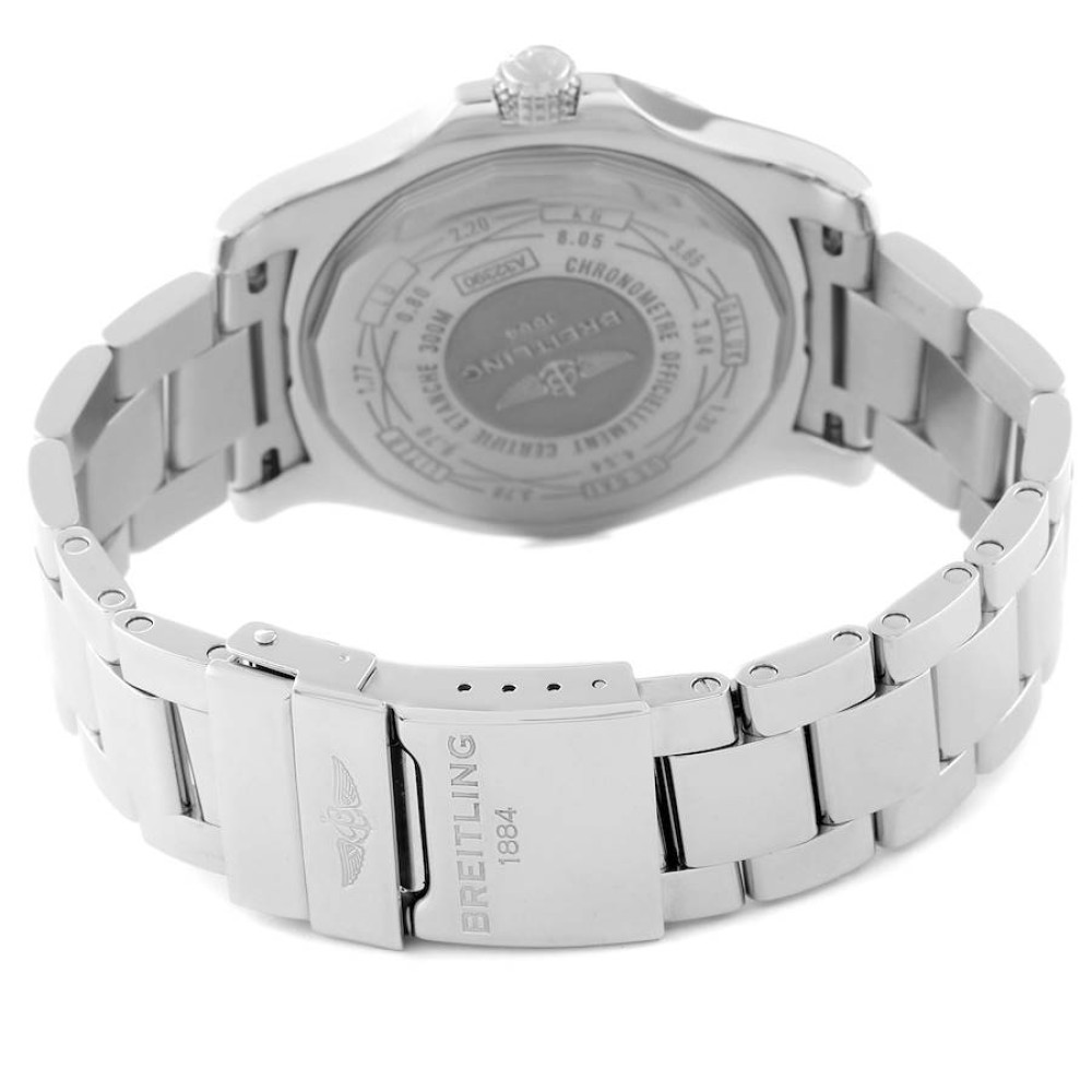 Breitling Avenger II GMT Mother of Pearl Dial Steel Mens Watch A32390 Breitling Avenger II GMT Mother of Pearl Dial Steel Mens Watch A32390