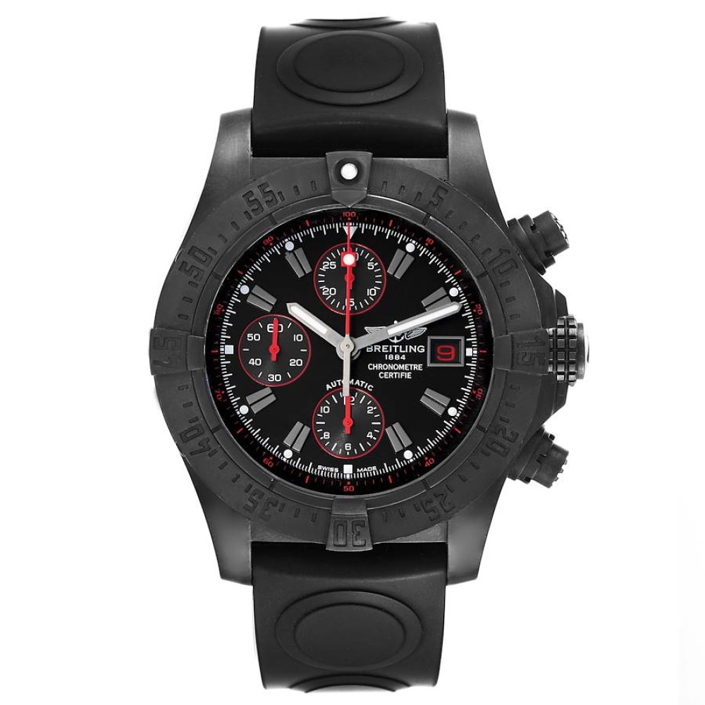 Breitling Aeromarine Avenger Skyland Blacksteel Mens Watch M13380 Breitling Aeromarine Avenger Skyland Blacksteel Mens Watch M13380