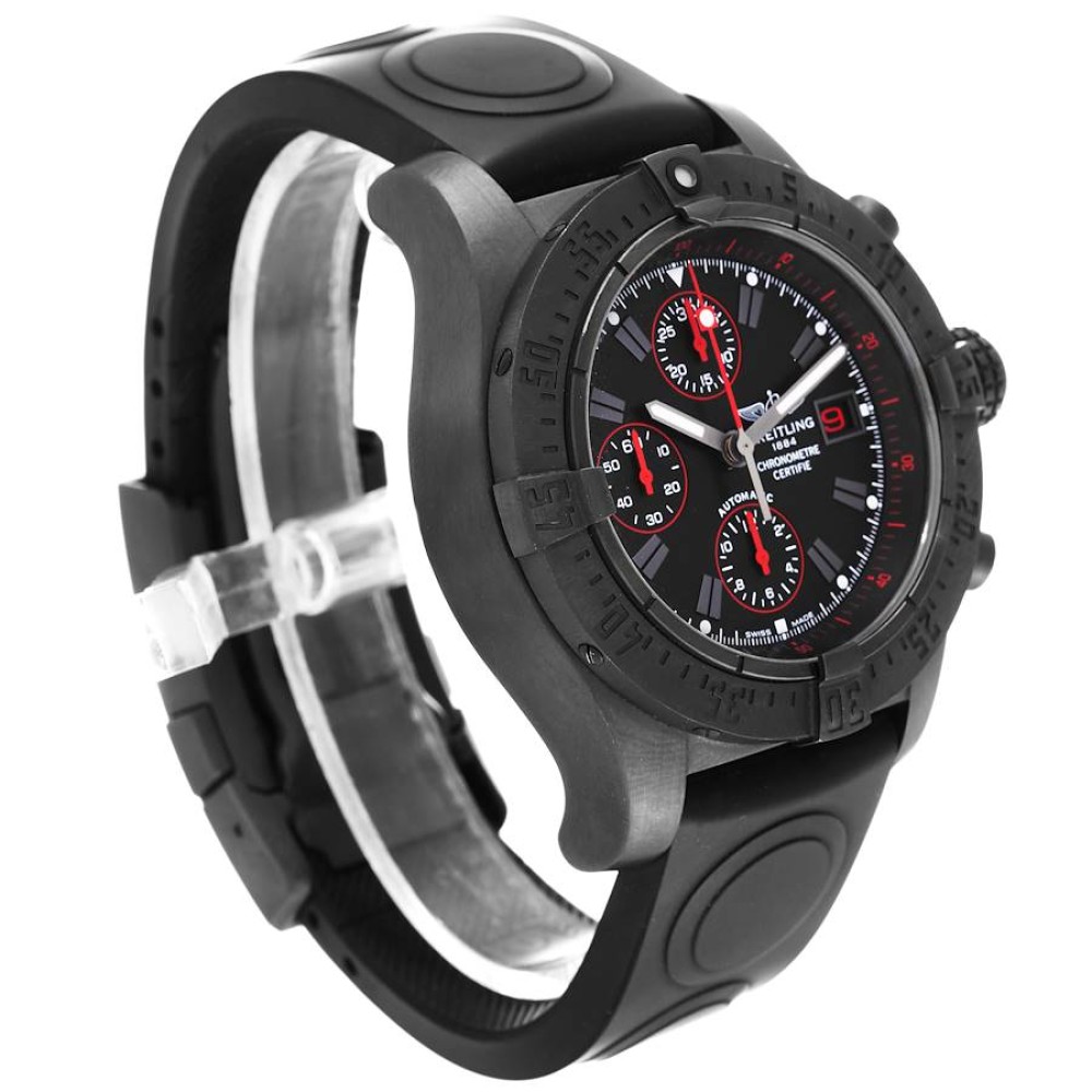 Breitling Aeromarine Avenger Skyland Blacksteel Mens Watch M13380 Breitling Aeromarine Avenger Skyland Blacksteel Mens Watch M13380