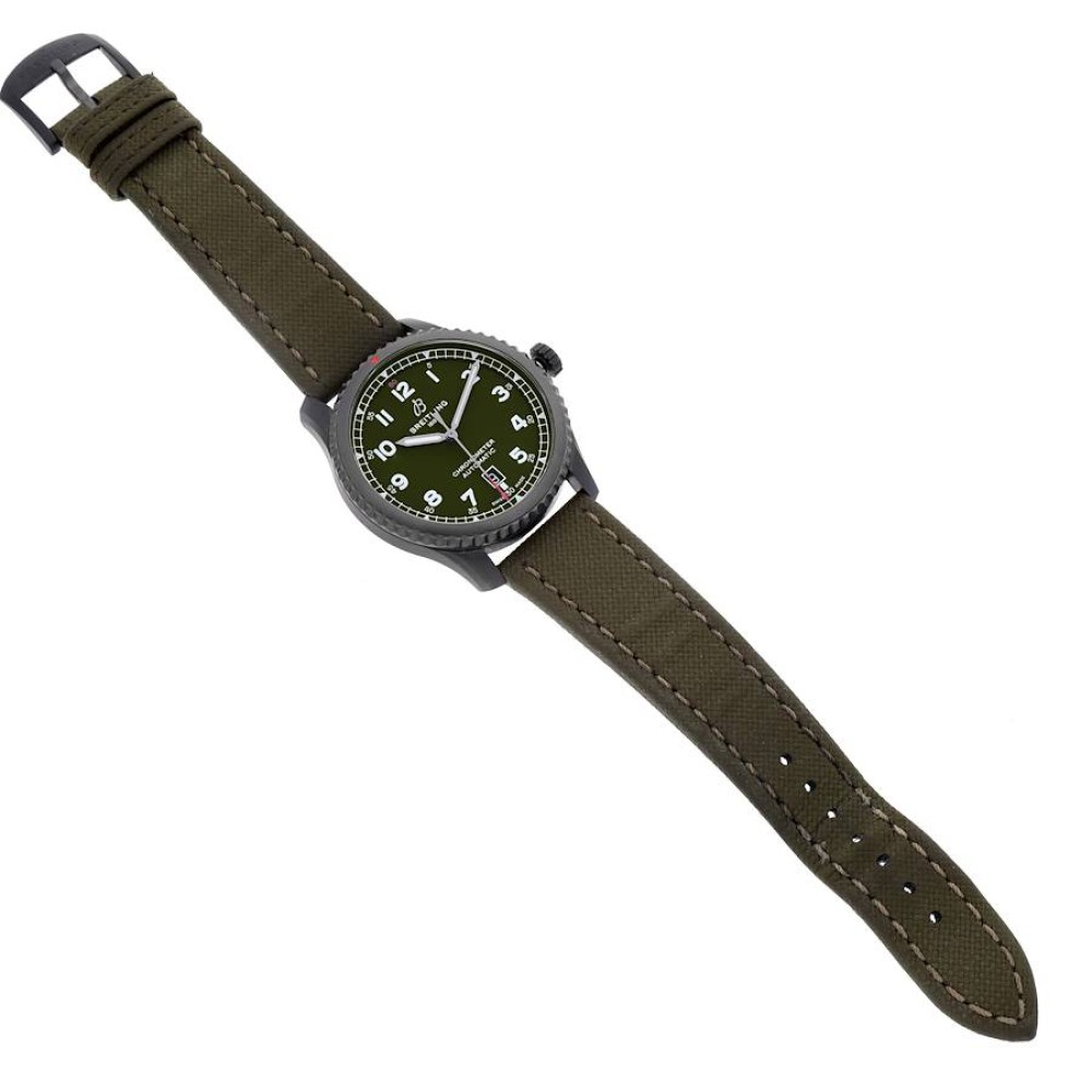 Breitling Aviator 8 Curtiss Warhawk Black Steel Watch A17315 Breitling Aviator 8 Curtiss Warhawk Black Steel Watch A17315