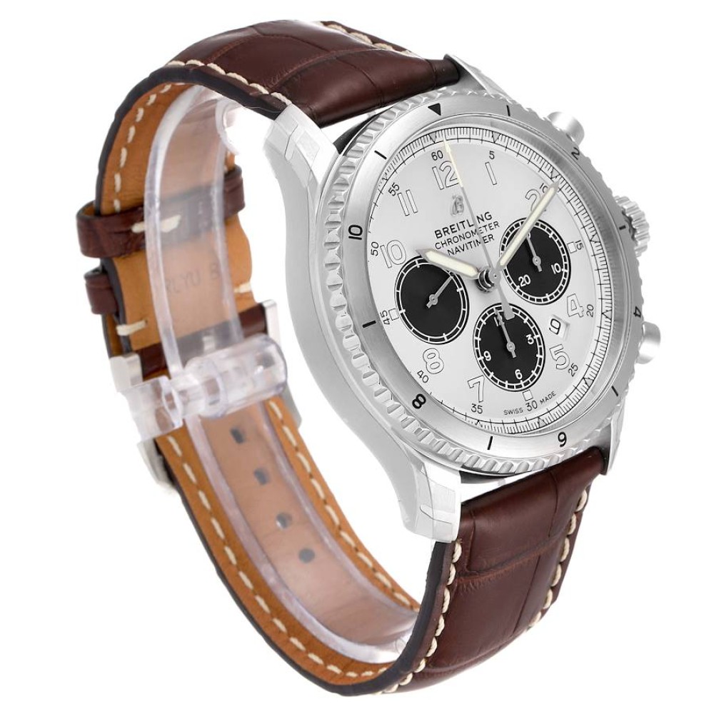Breitling Navitimer Aviator 8 B01 Steel Mens Watch AB0117 Breitling Navitimer Aviator 8 B01 Steel Mens Watch AB0117
