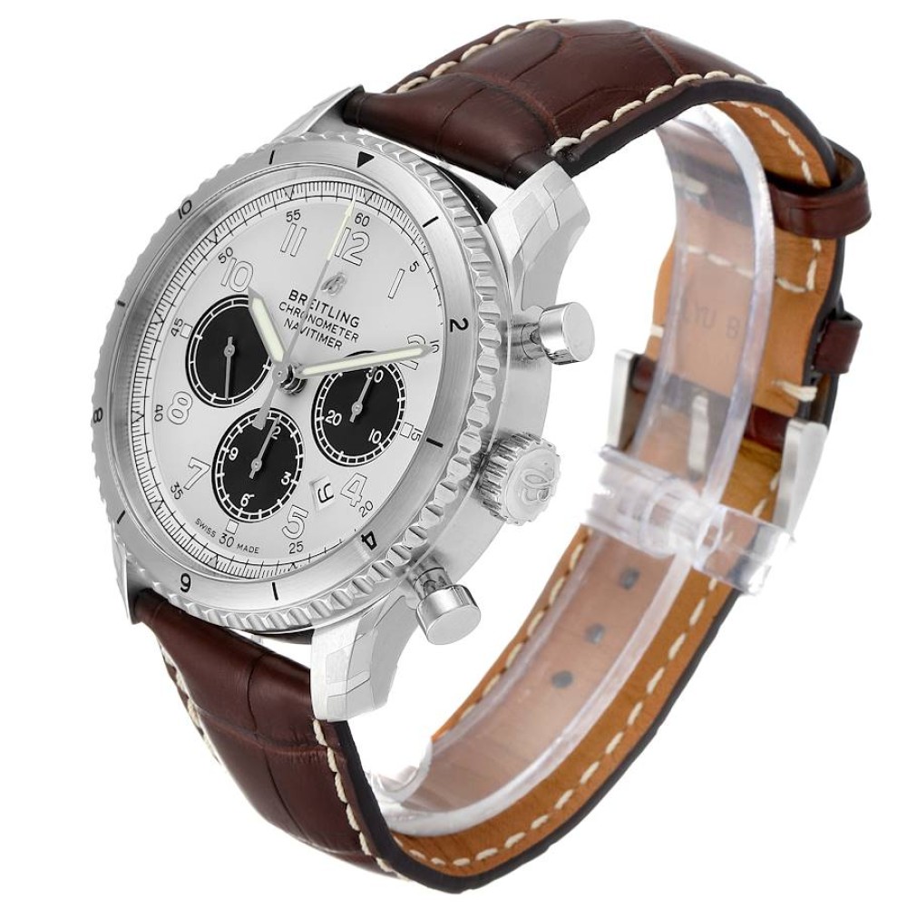 Breitling Navitimer Aviator 8 B01 Steel Mens Watch AB0117 Breitling Navitimer Aviator 8 B01 Steel Mens Watch AB0117