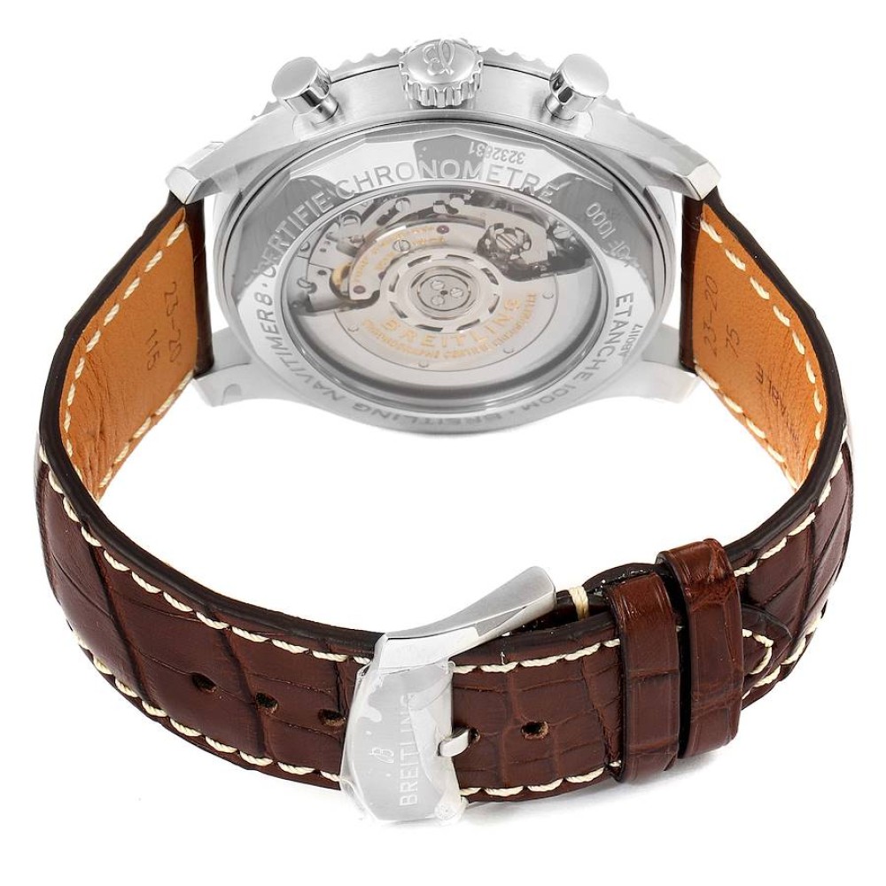Breitling Navitimer Aviator 8 B01 Steel Mens Watch AB0117 Breitling Navitimer Aviator 8 B01 Steel Mens Watch AB0117