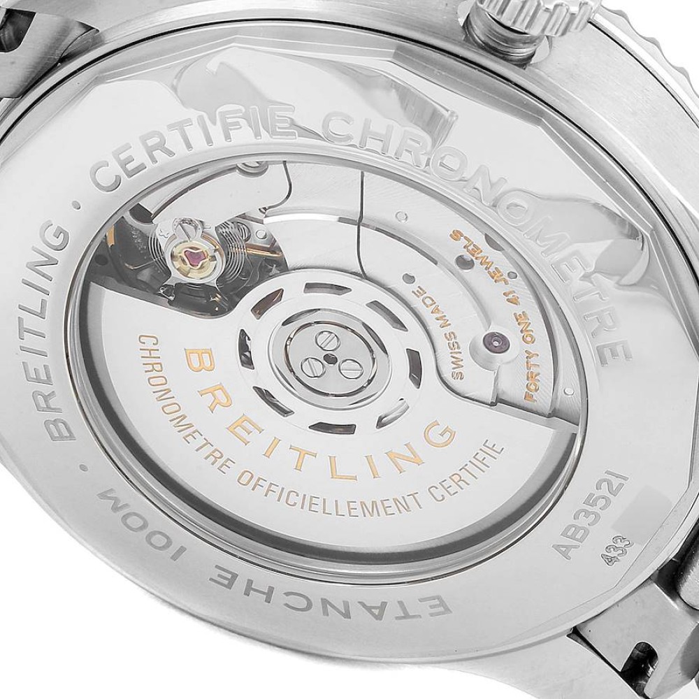 Breitling Aviator 8 Unitime Stainless Steel Mens Watch AB3521 Breitling Aviator 8 Unitime Stainless Steel Mens Watch AB3521