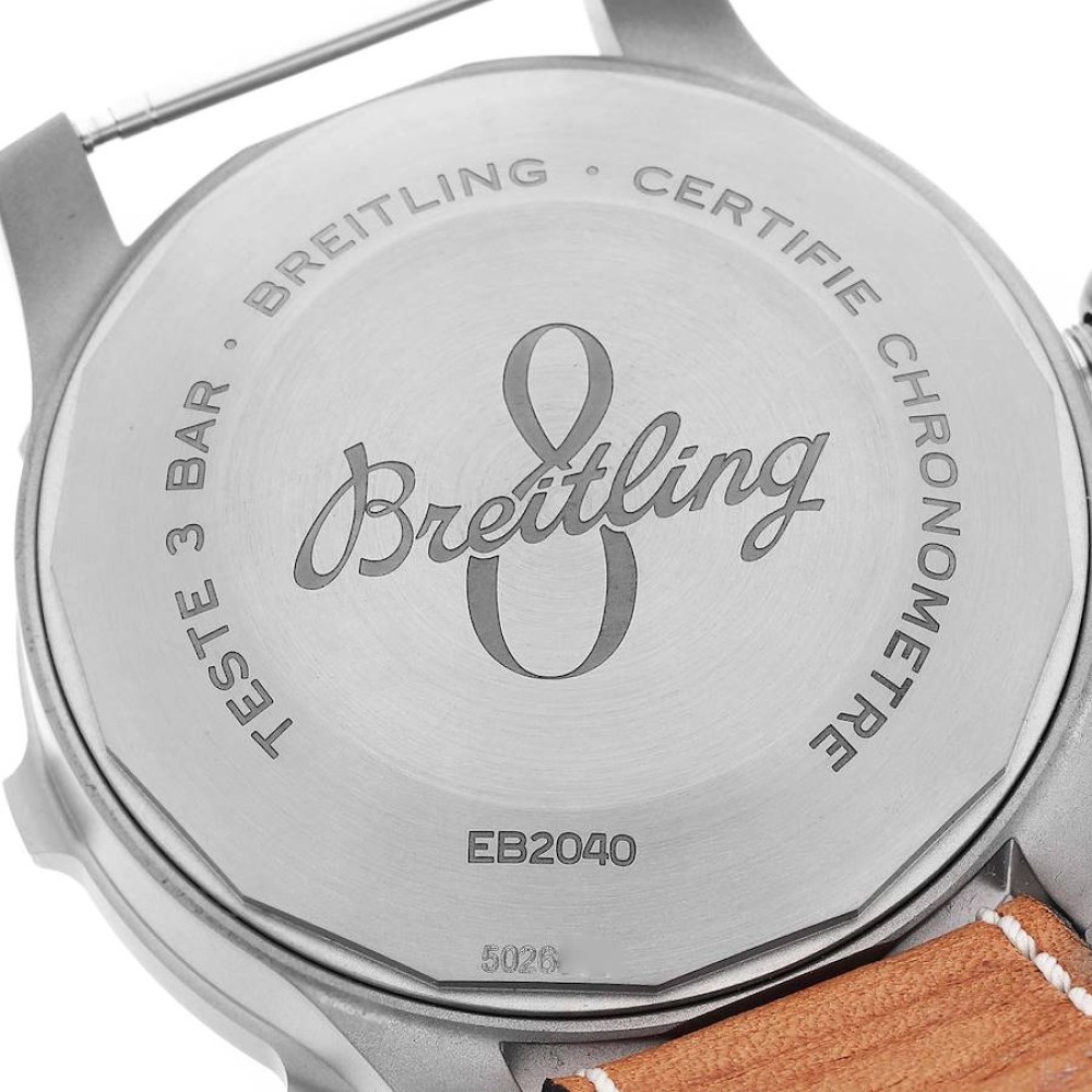 Breitling Navitimer Aviator Super 8 B20 Titanium Mens Watch EB2040 Breitling Navitimer Aviator Super 8 B20 Titanium Mens Watch EB2040