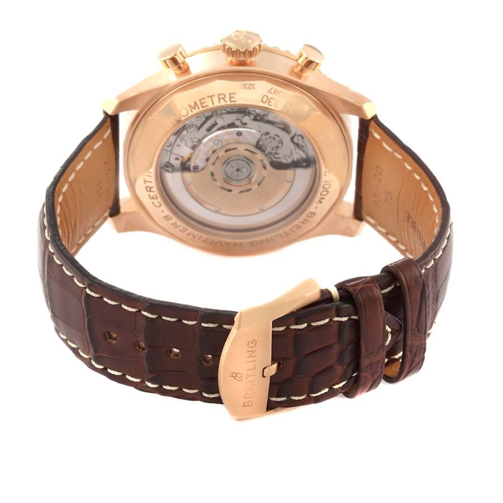 Breitling Navitimer Aviator 8 B01 Rose Gold Mens Watch RB0117 Breitling Navitimer Aviator 8 B01 Rose Gold Mens Watch RB0117