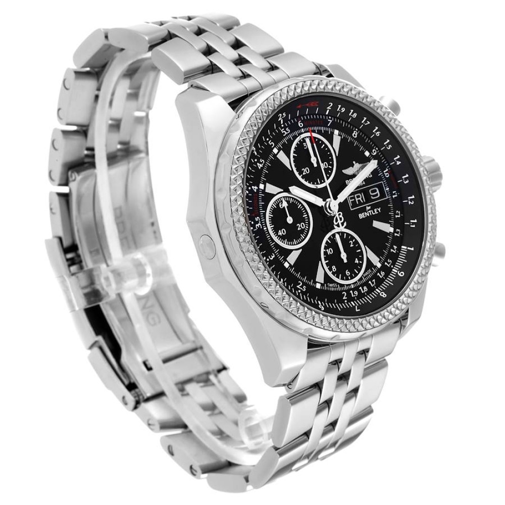 Breitling Bentley Motors GT Special Edition Steel Mens Watch A13362 Breitling Bentley Motors GT Special Edition Steel Mens Watch A13362