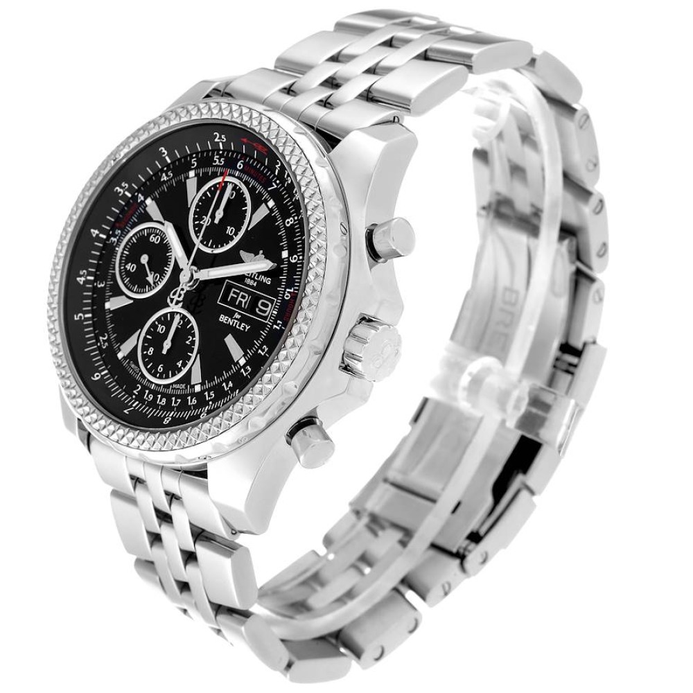 Breitling Bentley Motors GT Special Edition Steel Mens Watch A13362 Breitling Bentley Motors GT Special Edition Steel Mens Watch A13362