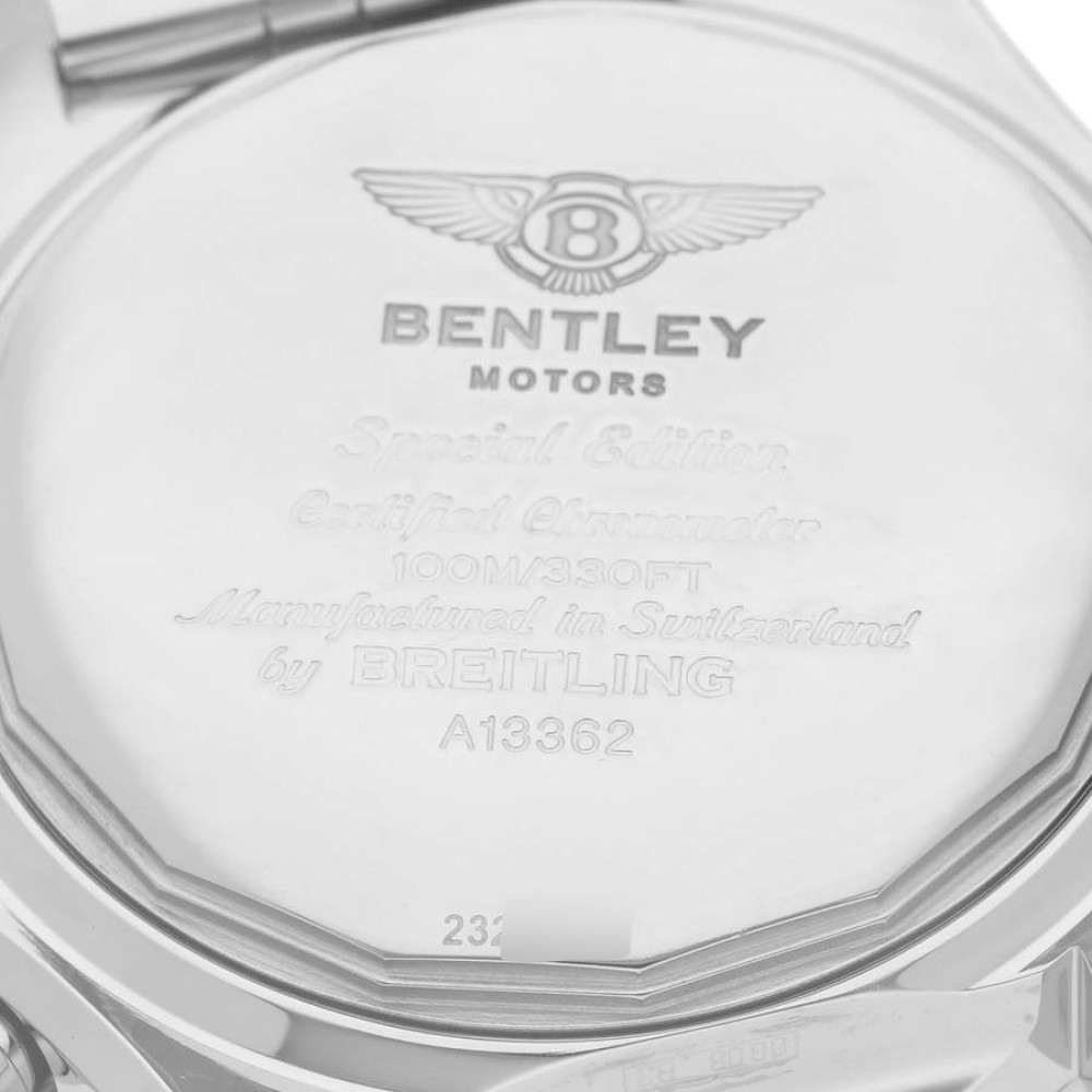 Breitling Bentley Motors GT Blue Dial Sreel Mens Watch A13362 Breitling Bentley Motors GT Blue Dial Sreel Mens Watch A13362