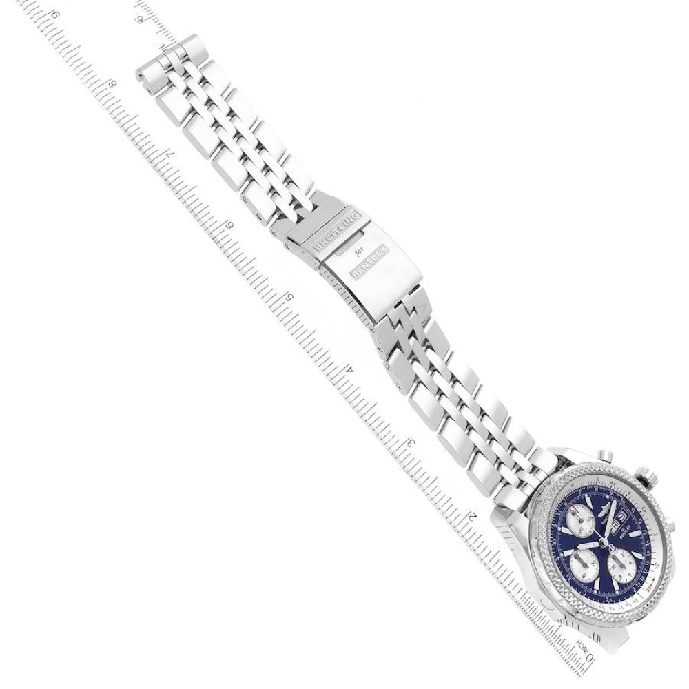 Breitling Bentley Motors GT Blue Dial Sreel Mens Watch A13362 Breitling Bentley Motors GT Blue Dial Sreel Mens Watch A13362