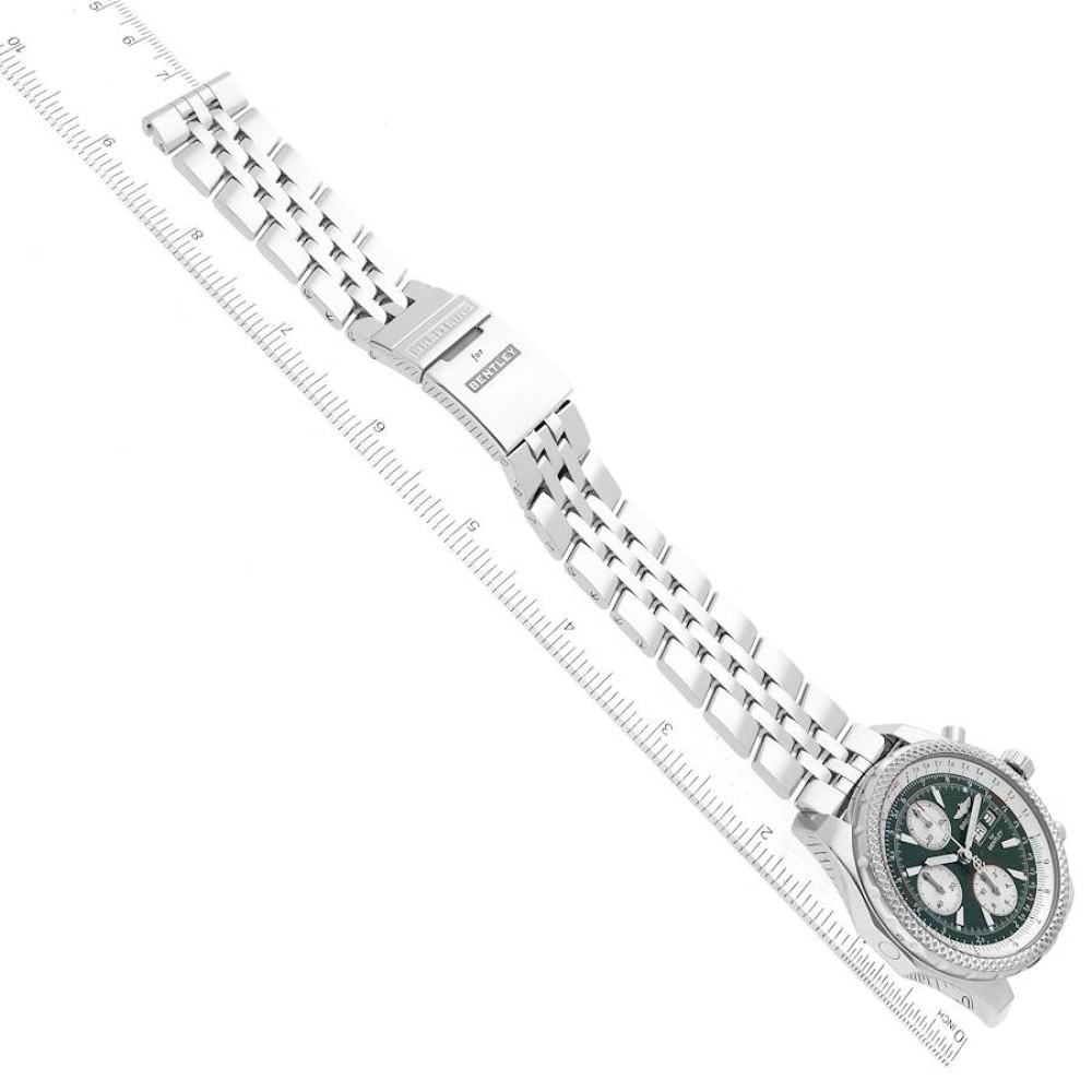 Breitling Bentley Motors GT Green Dial Steel Mens Watch A13362 Breitling Bentley Motors GT Green Dial Steel Mens Watch A13362