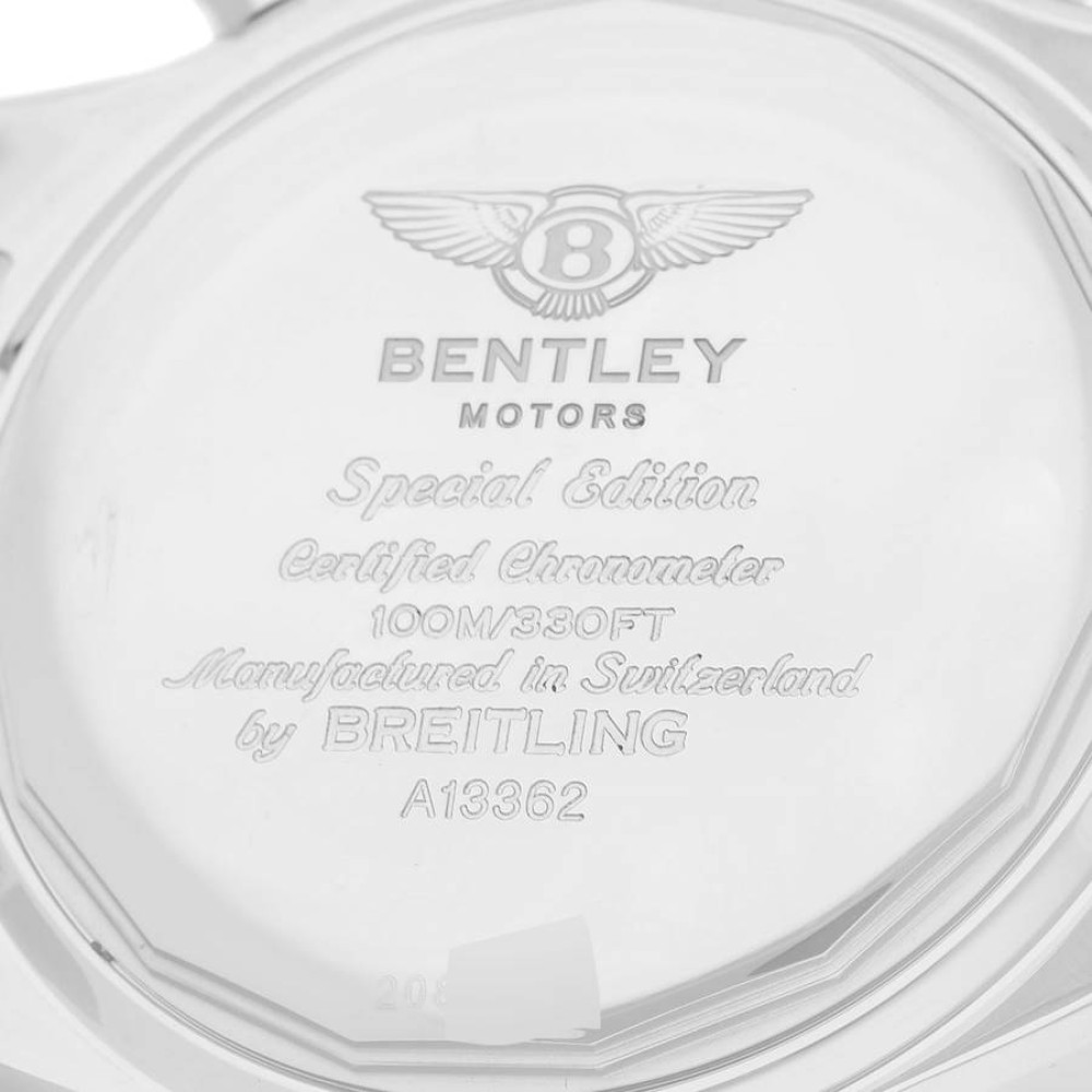 Breitling Bentley Motors GT Burgundy Dial Steel Mens Watch A13362 Breitling Bentley Motors GT Burgundy Dial Steel Mens Watch A13362