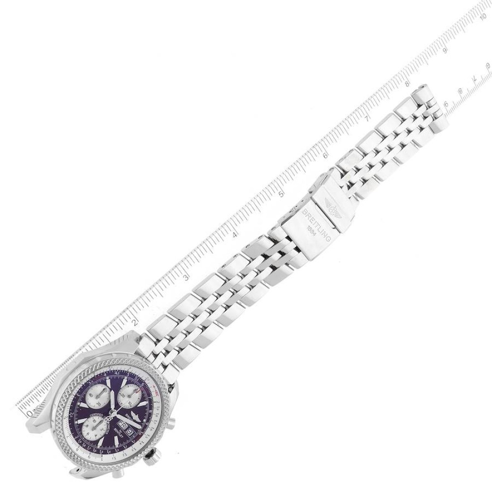 Breitling Bentley Motors GT Burgundy Dial Steel Mens Watch A13362 Breitling Bentley Motors GT Burgundy Dial Steel Mens Watch A13362