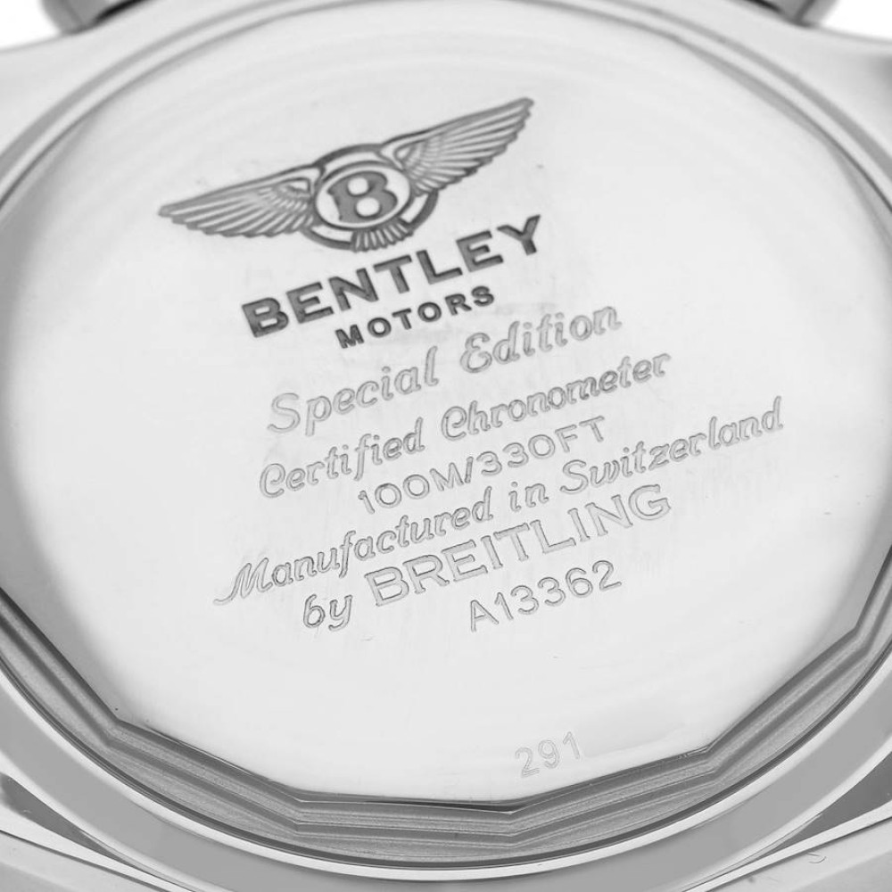 Breitling Bentley Motors GT Mother of Pearl Dial Steel Watch A13362 Breitling Bentley Motors GT Mother of Pearl Dial Steel Watch A13362