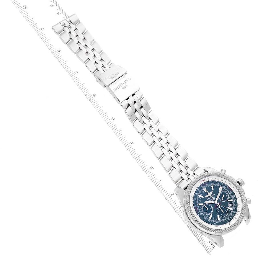 Breitling Bentley Motors Green Dial Chronograph Steel Mens Watch A25362 Breitling Bentley Motors Green Dial Chronograph Steel Mens Watch A25362