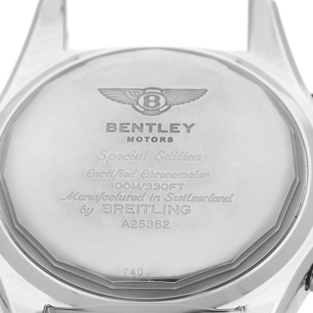 Breitling Bentley Motors Blue Dial Chronograph Steel Mens Watch A25362 Breitling Bentley Motors Blue Dial Chronograph Steel Mens Watch A25362
