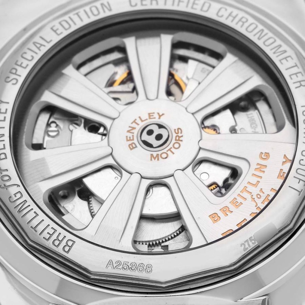 Breitling Bentley Barnato 49mm Steel Mens Watch A25368 Breitling Bentley Barnato 49mm Steel Mens Watch A25368