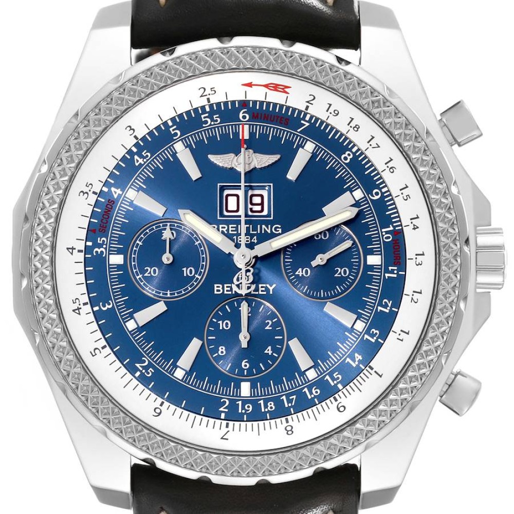 Breitling Bentley Motors Chronograph Blue Dial Mens Watch A44362 Breitling Bentley Motors Chronograph Blue Dial Mens Watch A44362