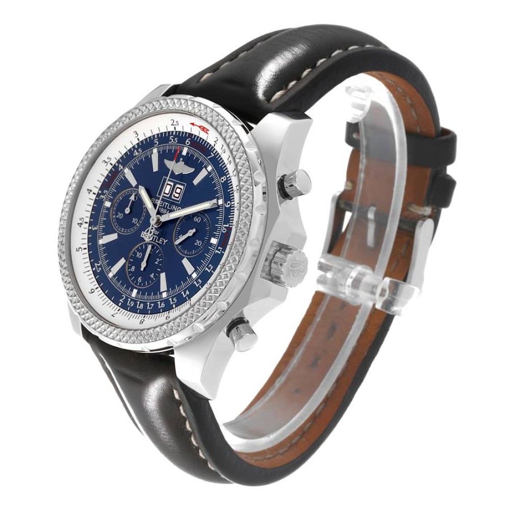 Breitling Bentley Motors Chronograph Blue Dial Mens Watch A44362 Breitling Bentley Motors Chronograph Blue Dial Mens Watch A44362